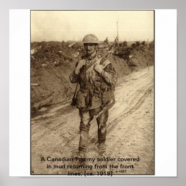 Pôster Soldado WW1 (Frente)