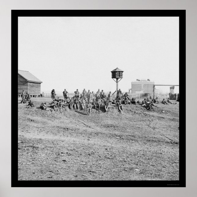 Poster Soldados Afro-Americanos 1865 (Frente)