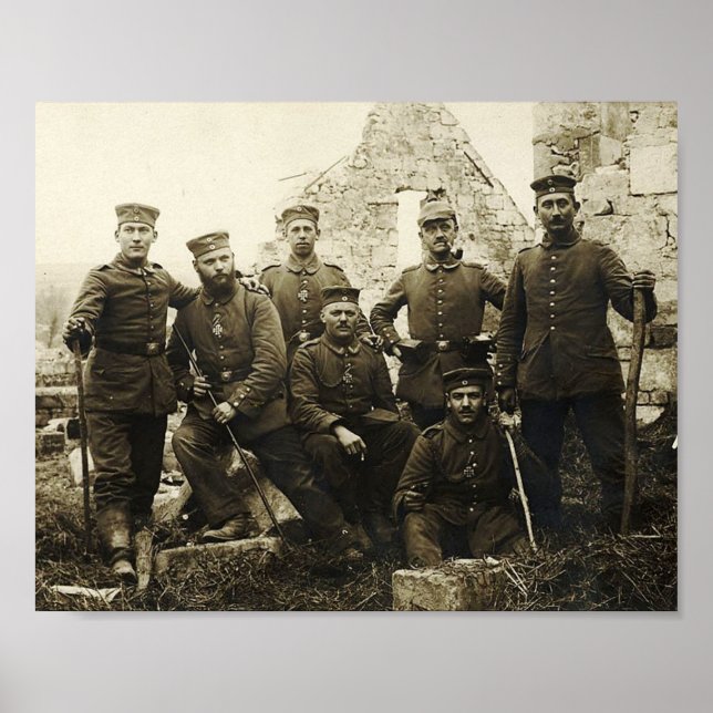 Pôster Soldados alemães (Frente)