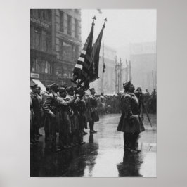 Poster Soldados "Buffalo" Retornando Cores - 1919