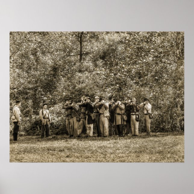 Poster Soldados da Guerra Civil (Frente)