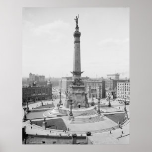 Poster Soldados e monumento dos marinheiros