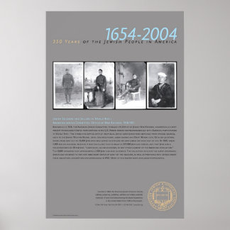 Pôster Soldados judeus e marinheiros na WWI