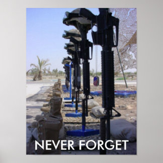 Poster Soldados Marines Fallen