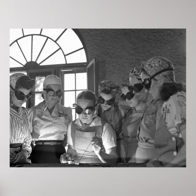 Pôster Soldadura feminina, 1942 (Frente)