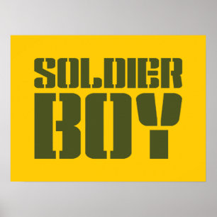 POSTER SOLDIER BOY