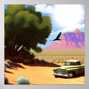 Poster Solidão no Deserto