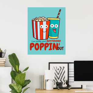 Poster Solitário personalizável até você sair