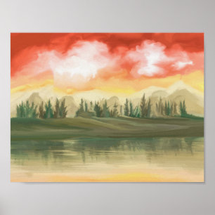 Poster Solitude Da Mente Sem Propósito