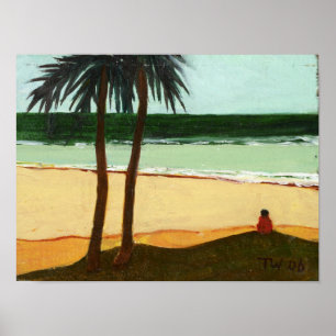 Pôster Solitude de praia em 2006