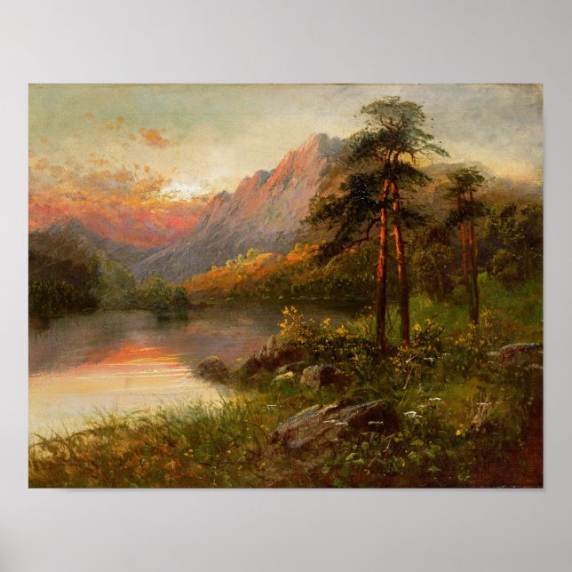 Pôster Solitude em terras altas (Frente)