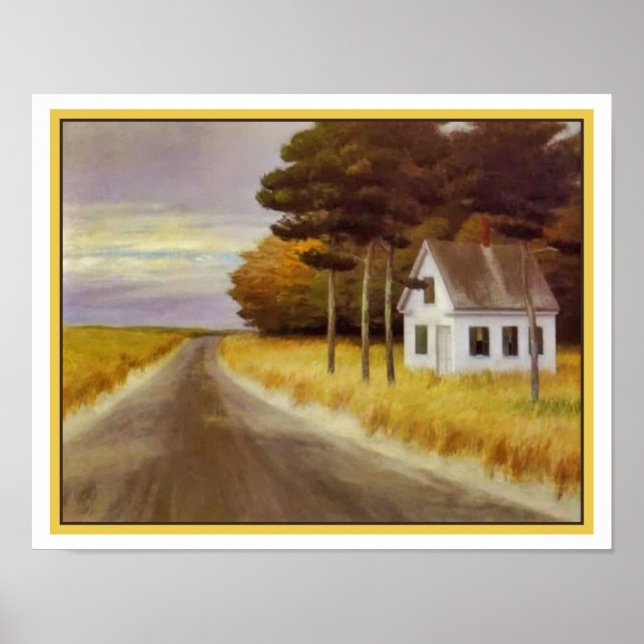 Poster Solitude No. 56 Edward Hopper 1944 (Frente)