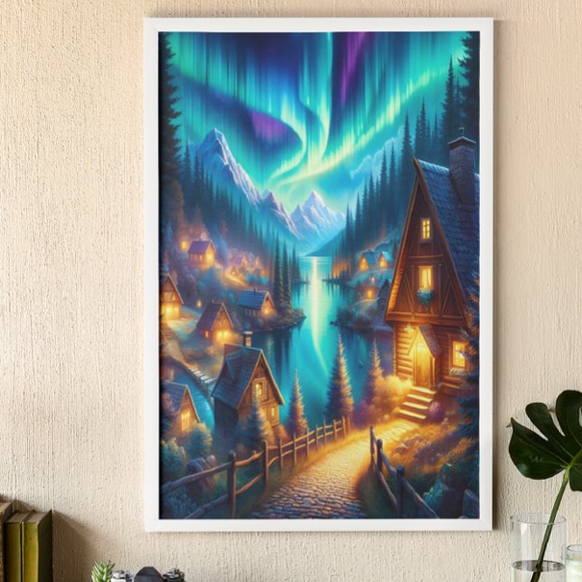 Poster Solitudes Haven: Um Retreto De Cabina (Criador carregado)