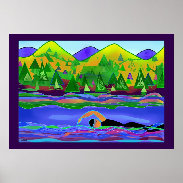 Pôster Solo de água aberta (Frente)