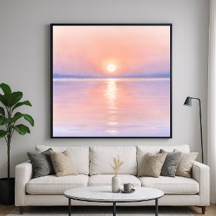 Poster Solo de Aquarela