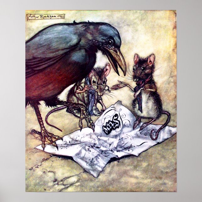 Poster Solomon Caw e assistentes (Frente)