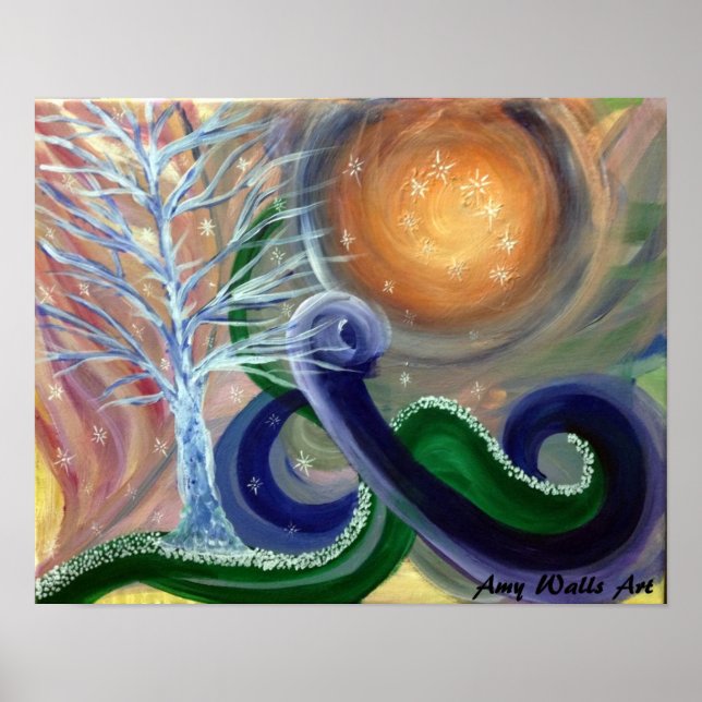 Poster Solstício de inverno (Frente)