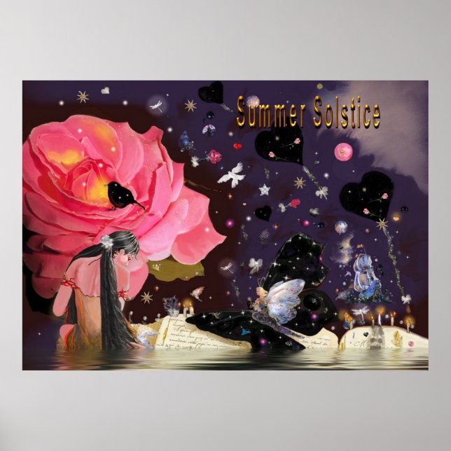 Pôster Solstício de Verão! (Frente)