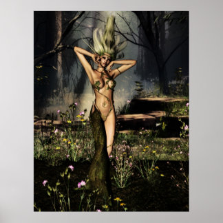 Poster Solteiro Dryad