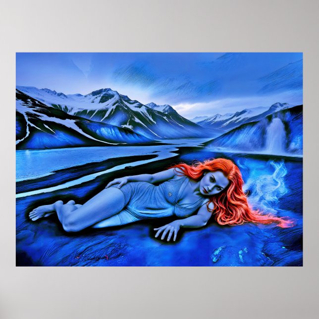 Poster "Sólvátra" - Flame Bento Ice (Frente)