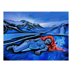 Pôster "Sólvátra" - Flame Bento Ice