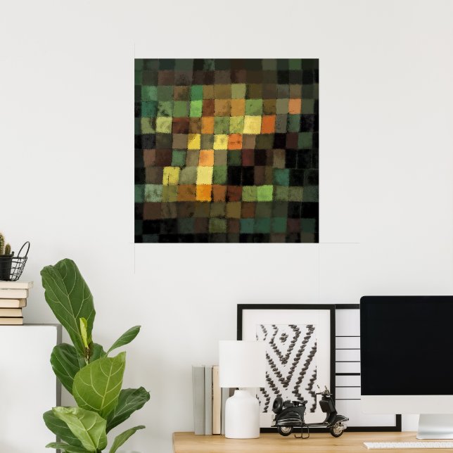 Poster Som antigo de Paul Klee (Escritório em casa)