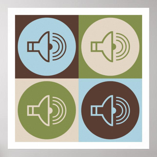 Poster Som de pop Art (Frente)