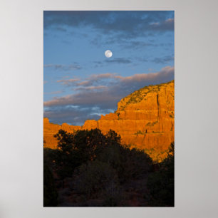 Poster Sombra 2217 da lua de Sedona