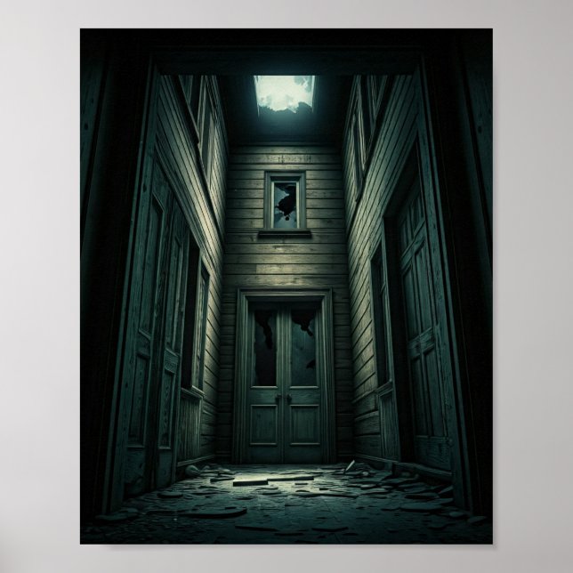 Poster Sombras Assombradas: A Casa Abandonada (Frente)