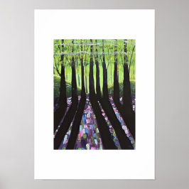 Poster Sombras da Floresta