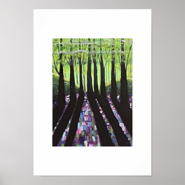 Poster Sombras da Floresta (Frente)