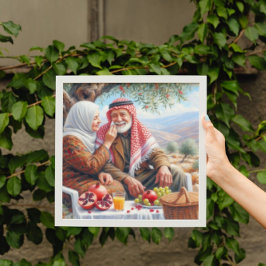 Poster Sombras da Paz | Antigo Casal Palestiniano