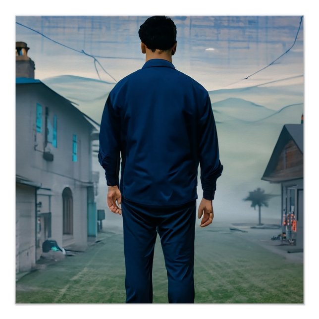 Pôster Sombras da rede (Frente)