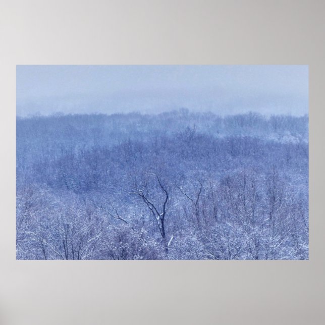 Poster Sombras de Azul (Frente)