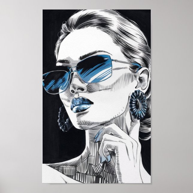 Poster Sombras de confiança (Frente)