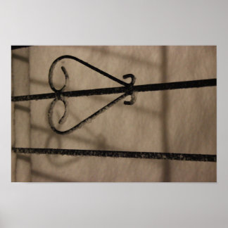 Poster Sombras de neve