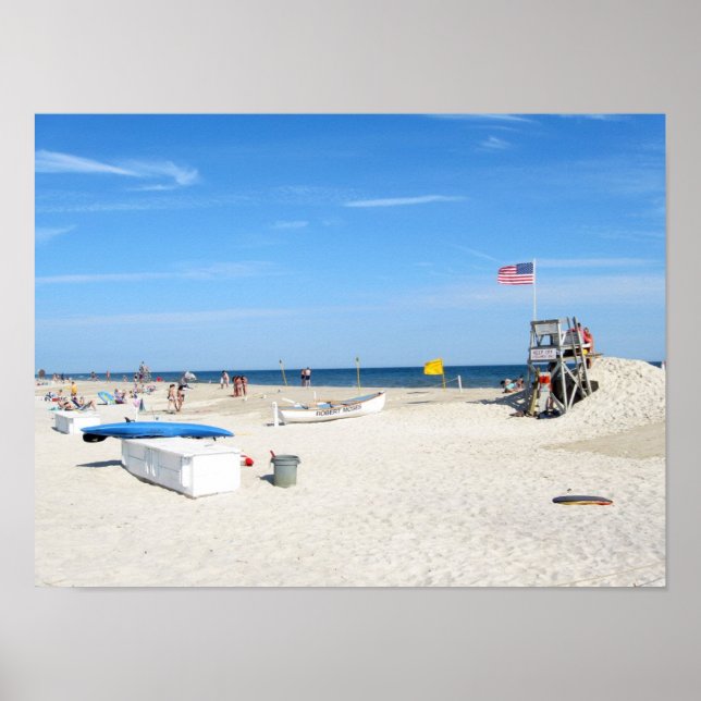 Pôster Sombras na Praia (Frente)