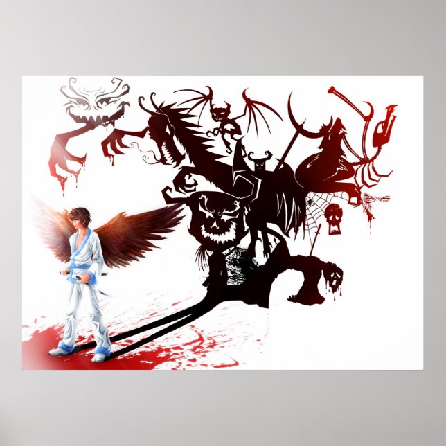 Pôster Sombras Pesadíssimas (Frente)