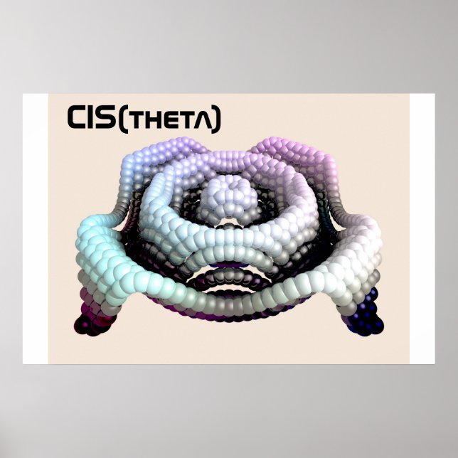 Poster sombrero, CIS(theta) (Frente)