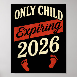 Poster Somente Criança Expirando 2026 - Anúncio de Gravid
