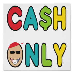 Pôster Somente Dinheiro