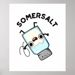 Poster Somersal Cute Somersault Salt Pun