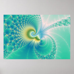 Poster Something Fishy - Fractal Art