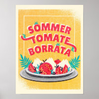 Sommer Tomate Borratta