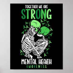 Poster Somos Fortes Guerreiros da Consciência Mental