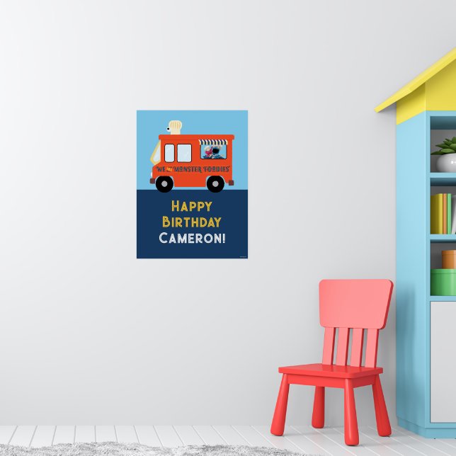 Poster Somos Monstros Foodies (Berçário 1)