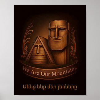 Poster Somos nossas montanhas Մենք ենք մեր լեռները