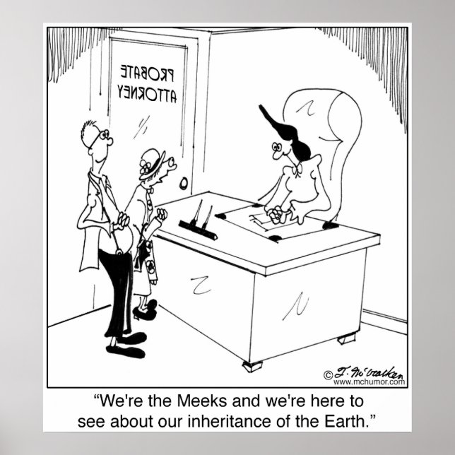 Pôster Somos os Meeks que Herdarão a Terra (Frente)