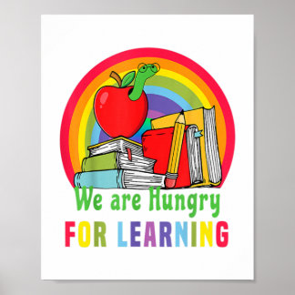 Poster Somos Professores De Lagarta Muito Famintos Para A