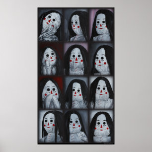 Poster Somos todos bonecos aqui: Doze bonecas de pano